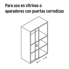 Hermex CV-10 43535 Display Case Lock - Orange - View 3