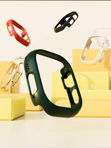 Case carcasa protector sin mica compatible apple watch ultra - transparente - Ver 4