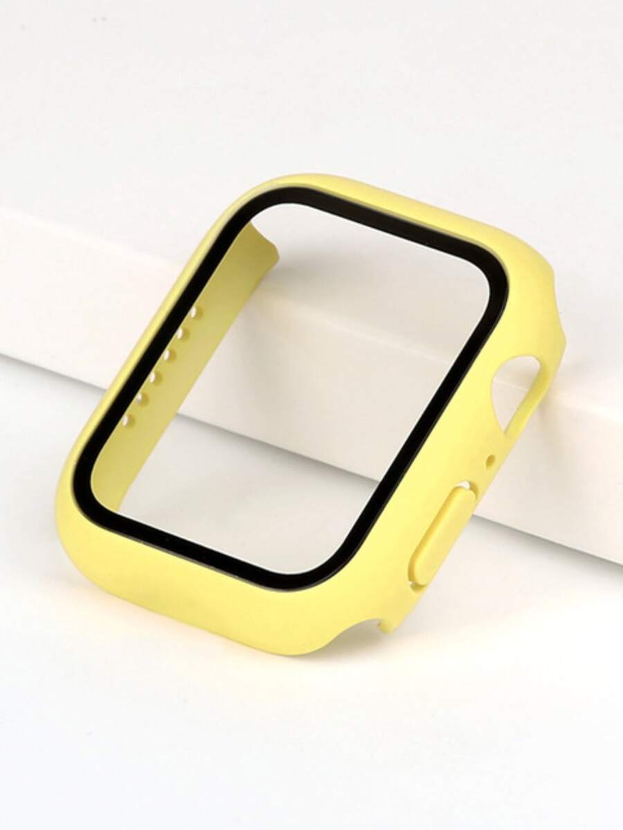 Case carcasa protector compatible apple watch - Amarillo - Ver 1