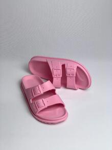 Women Flip-Flops - 淺粉色 - 查看 1