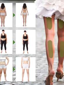6 Parches Para Adelgazar Cuerpo Quema Grasa Adelgazante y Reafirmante. - Beis - Ver 1