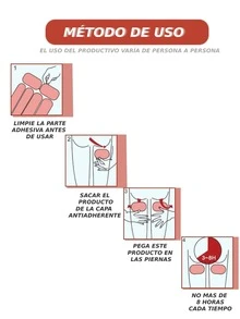 6 Parches Para Adelgazar Cuerpo Quema Grasa Adelgazante y Reafirmante. - Beis - Ver 4