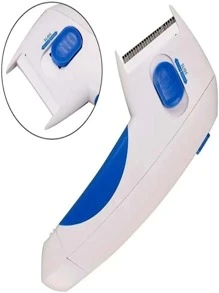 Cepillo electrico antipulgas contra pulgas garrapatas Perro Gato para Pulgas para Perros Peine Electrónico para Piojos Antipulgas para Perros, - Blanco - Ver 1