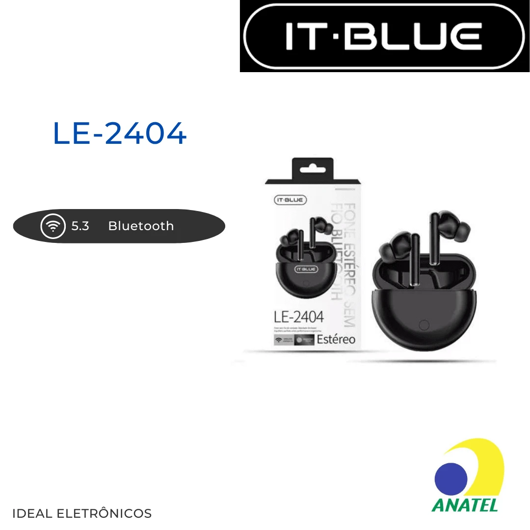 Wireless Earbuds - Black - View 1