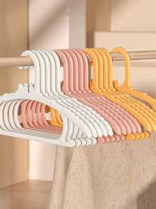 1入組孩子們衣架帶連接防滑鉤適用於嬰兒,家用晾衣架,無痕衣架