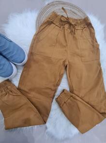 Women Pants - Lạc đà - Xem 2