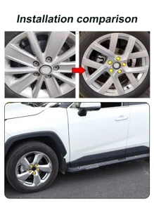 Yellow Car Tire Valve Cap - Yellow - View 4