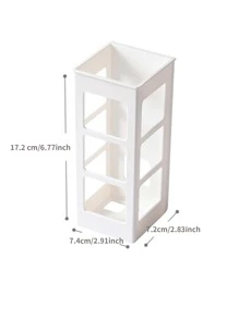 1入組頭髮工具收納帶捲髮棒&矯直機支架,掛壁式不附帶鑽孔適用於家庭浴室