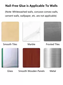 1pc Stainless Steel Sink Organizer Drying Rack, Hanging Sponge Holder,  Faucet Storage Rack with Plastic Tray - Silver - View 7