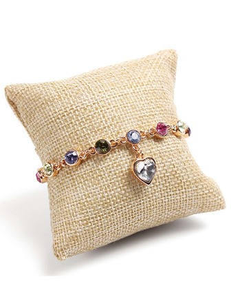 珠宝展示亚麻枕头手链手表收纳架 1 件装 返校季