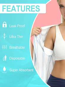 10 قطع الصيف مقاوم العرق مرقع , استخدام مرة واحدة إبط يعرق وسادة , يعرق وسادة , إبط يعرق وسادة