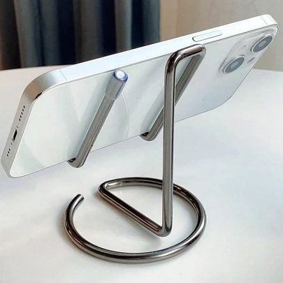 1 Miếng Kim loại Điện thoại & Viên thuốc Bàn Đứng Đối với Phát trực tiếp , Sắt Nghệ thuật Ủng hộ Cơ sở Vật trang trí