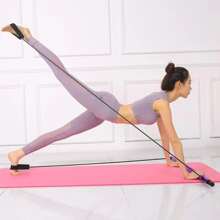 1 pieza Equipo de ejercicio Yoga trasero camilla , pilates - Morado - Ver 5