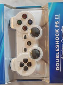 Wireless Controller For Ps3 - Black and White - View 1