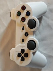 Wireless Controller For Ps3 - Black and White - View 2