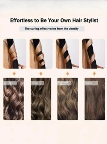 Không nhiệt Curling Rod Dây buộc tóc Đối với Dài Máy lăn tóc Đối với phụ nữ , Tóc Qua đêm Xoăn Bọc Không nhiệt Tóc Uốn xoăn Bọc Bộ dụng cụ , Máy uốn tóc Với Dây buộc tóc Móng vuốt tóc Clip 1 bộ - Hồng - Xem 5