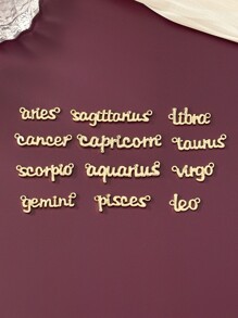 吊墜項鍊 - 金黃色 - 查看 2