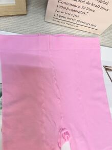 1 Pair 100D Candy Color Ladies Pantyhose - Pink - View 8