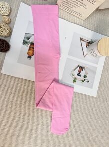 1 Pair 100D Candy Color Ladies Pantyhose - Pink - View 3