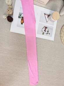 1 Pair 100D Candy Color Ladies Pantyhose - Pink - View 4