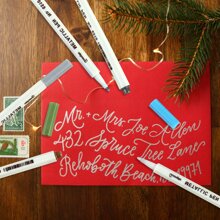 精細的金屬質感馬克筆,12多種顏色塗料筆帶精確線點,適用於藝術搖滾繪畫,黑色紙板繪畫,手工製作相簿卡製作,金屬,陶瓷,玻璃,創意陶瓷繪畫,12入組/盒 - 彩色 - 查看 7