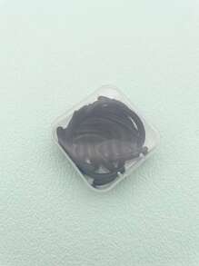 30片装睫毛夹替换垫，白色硅胶材质，适用于通用睫毛夹，带透明收纳盒，可用于化妆、家居装饰、梳妆台、旅行、卧室等场合，是化妆配件、睫毛夹的理想之选，也是圣诞礼物、礼品、女士礼物、圣诞礼物、赠品等必备单品。 - 黑色 - 查看 6