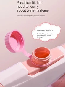 1入組拉出式淋浴水槍孩子們玩具玩水噴霧海灘玩具孩子們減壓水槍 - 粉色 - 查看 4