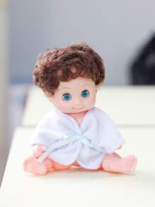 嬰兒乙烯基玩偶柔軟的玩偶女孩男生過家家玩具兒童玩偶嬰兒乙烯基玩偶柔軟的玩偶女孩男生過家家玩具兒童玩偶 - 彩色 - 查看 4