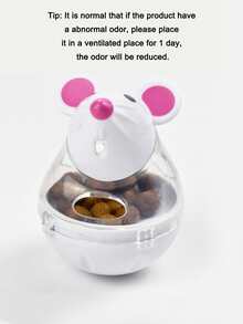 1入組塑料寵物搖擺餵食器玩具