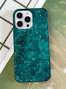 Etui na telefon z wzorem marmuru - Zielony - Zobacz 2