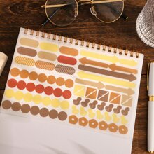 2024-2025年小型桌曆,自2024年1月至2025年6月的翻頁式桌上曆—金屬環雙線綁定月曆,適用於家庭和辦公室 - 白色 - 查看 3