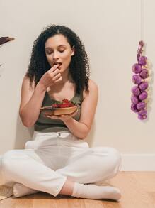 Garlic Bulb Artificial Garlic Strings Fake Garlic Artificial Onion String 2Pcs Farm Garlic Fake Vegetable Kitchen Garden Indoor Decor Mix Colors Dried Garlic - Multicolor - View 7