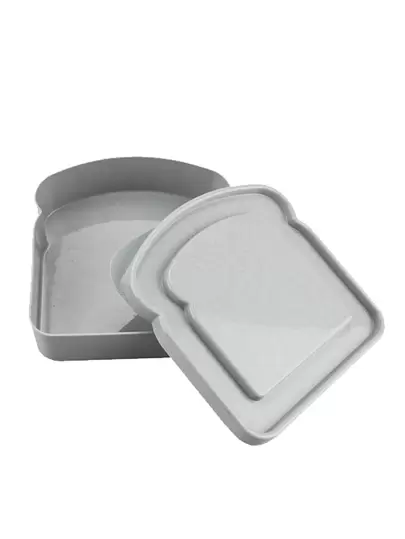 1 件大容量便携式竹纤维午餐盒，适用于吐司、面包和三明治、厨房、圣诞礼物