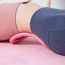 Yoga Stretch Ring, Open Shoulder Magic Circle Pilates Exercise Ring, Back Stretcher Assistance Fitness Equipment - Blue - View 3