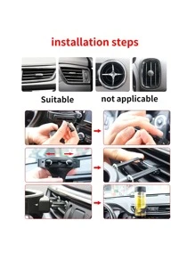 1pc Car Air Vent Cup Holder, A Small Gift For Friends And Family