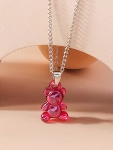 Collares con Colgantes - Rojo - Ver 4