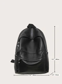 Extra-Large Capacity Men's Backpack, High-Quality Travel Rucksack For Sports, Outdoor, Hiking, Luggage, Schoolbag Travel Bags , Vintage , Work Bag, Work Bag, Camping, Holiday Essential - Black - View 8