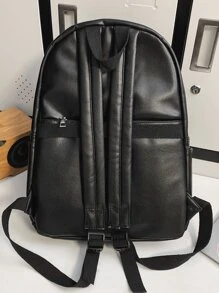 Extra-Large Capacity Men's Backpack, High-Quality Travel Rucksack For Sports, Outdoor, Hiking, Luggage, Schoolbag Travel Bags , Vintage , Work Bag, Work Bag, Camping, Holiday Essential - Black - View 4