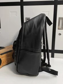 Extra-Large Capacity Men's Backpack, High-Quality Travel Rucksack For Sports, Outdoor, Hiking, Luggage, Schoolbag Travel Bags , Vintage , Work Bag, Work Bag, Camping, Holiday Essential - Black - View 6