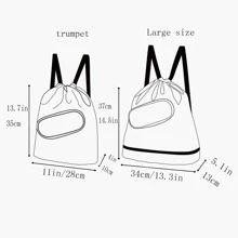 Swim Bag Children's Dry And Wet Separation Backpack - Blue - View 5