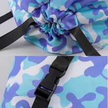 Swim Bag Children's Dry And Wet Separation Backpack - Blue - View 4