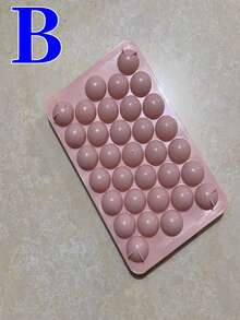 1入組矽膠冰塊模具 - 粉色 - 查看 6