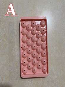 1入組矽膠冰塊模具 - 粉色 - 查看 11