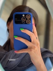 Minimalist Phone Case - Royal Blue - View 2