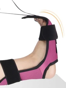 帶控制大師腿部拉伸器，用於踝關節韌帶拉伸、瑜伽足拉伸帶、足底筋膜炎拉伸帶 - 玫紅色 - 查看 4