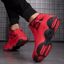 新款高幫男士運動休閒鞋尺寸45籃球鞋,防滑,耐磨,多用途,時尚男士駕駛鞋