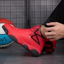 新款高幫男士運動休閒鞋尺寸45籃球鞋,防滑,耐磨,多用途,時尚男士駕駛鞋