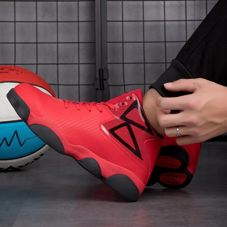 新款高幫男士運動休閒鞋尺寸45籃球鞋,防滑,耐磨,多用途,時尚男士駕駛鞋