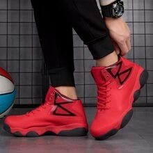 新款高幫男士運動休閒鞋尺寸45籃球鞋,防滑,耐磨,多用途,時尚男士駕駛鞋