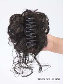 Perücke Weiblich Unordentlich Haarknoten Haarschmuck Weiblich Welle Locken Haarklammer Haar Paket Synthetik Haarknoten Klaue Haarklammer